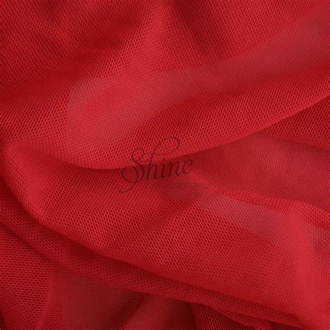 red metal mesh fabric|red stretch fabric.